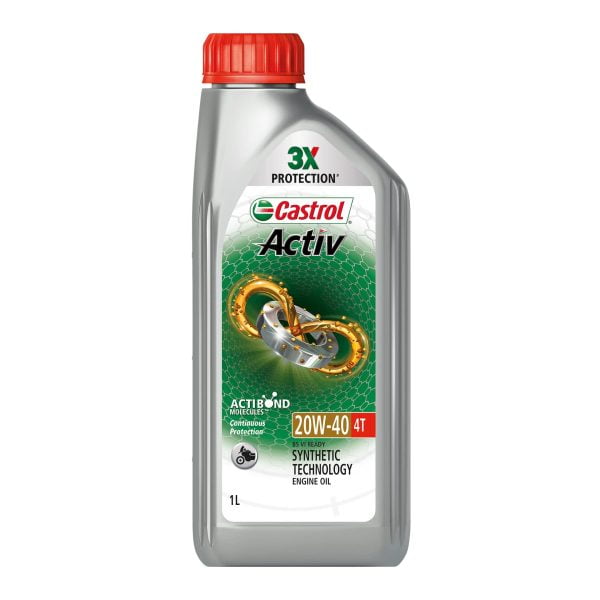 Castrol Activ 4T 20W40 - Image 2