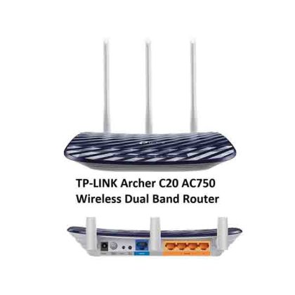 TP-Link Archer C20 AC750 Dual Band Router